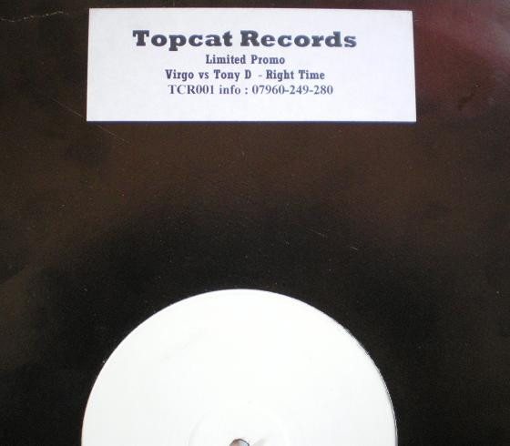 Virgo (8) vs Tony D (7) - Right Time (12", Ltd, Promo, W/Lbl) (Near Mint (NM or M-))
