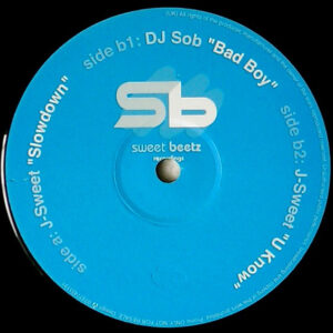 J-Sweet & DJ Sob - Slowdown (12", Promo) (Very Good Plus (VG+))