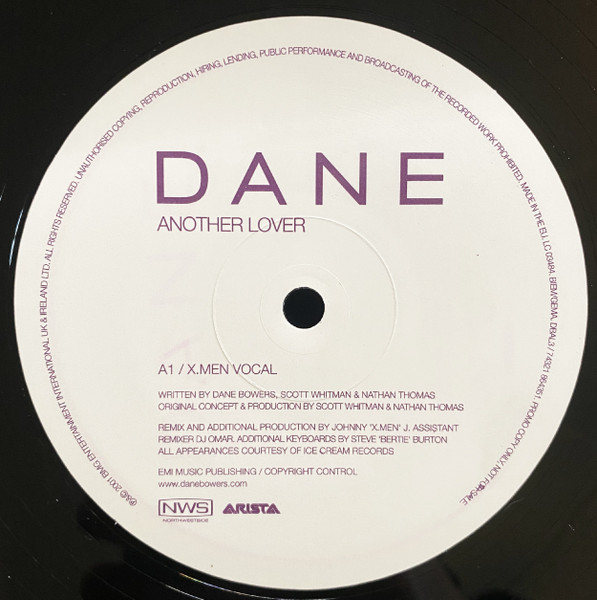 Dane Bowers - Another Lover (X.Men Remixes) (12") (Very Good Plus (VG+))