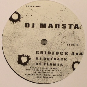 DJ Marsta - Gridlock 4x4 (12") (Very Good Plus (VG+))