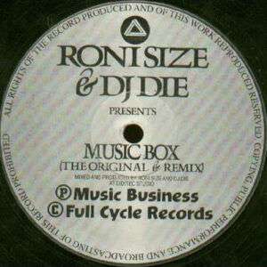 Roni Size & DJ Die - Music Box (The Original & Remix) (12") (Very Good Plus (VG+))